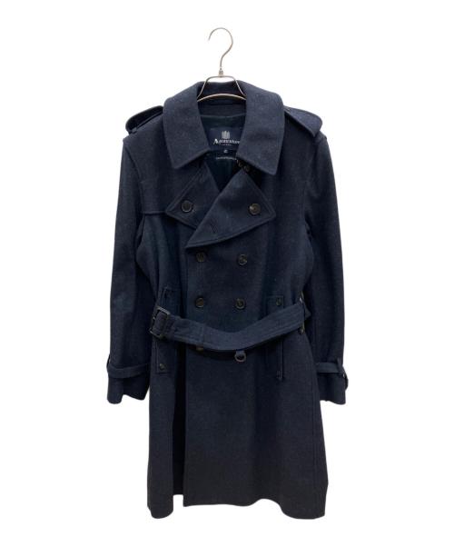 Aquascutum（アクアスキュータム）Aquascutum (アクアスキュータム) トレンチコート ネイビー サイズ:38の古着・服飾アイテム