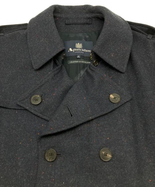 Aquascutum（アクアスキュータム）Aquascutum (アクアスキュータム) トレンチコート ネイビー サイズ:38の古着・服飾アイテム