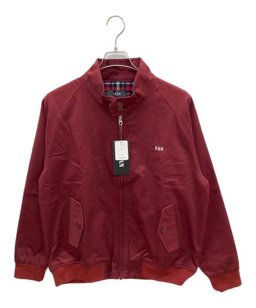 Mr.VAN（ミスターヴァン）Mr.VAN (ミスターヴァン) ブルゾン ワインレッド サイズ:Lの古着・服飾アイテム