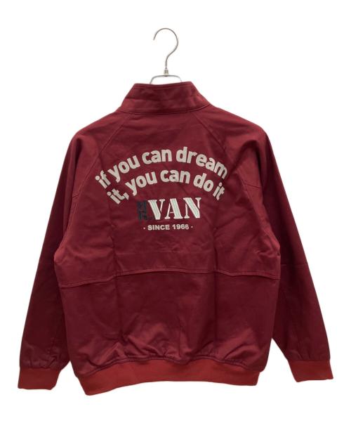 Mr.VAN（ミスターヴァン）Mr.VAN (ミスターヴァン) ブルゾン ワインレッド サイズ:Lの古着・服飾アイテム