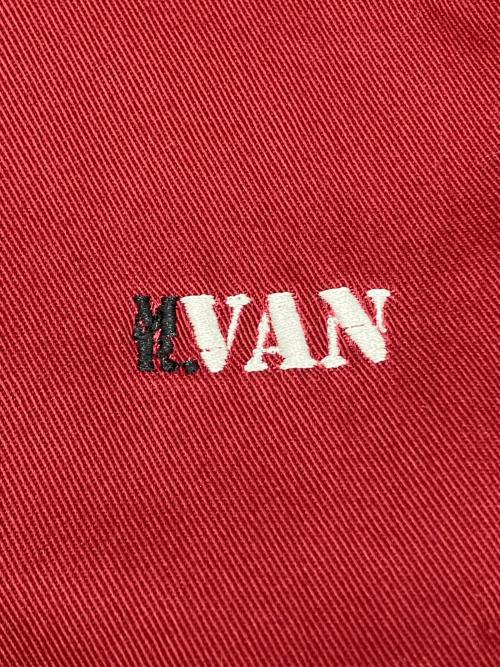 Mr.VAN（ミスターヴァン）Mr.VAN (ミスターヴァン) ブルゾン ワインレッド サイズ:Lの古着・服飾アイテム