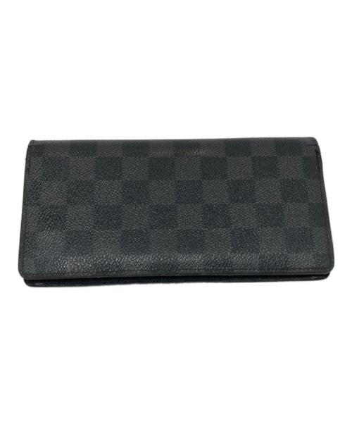 LOUIS VUITTON（ルイ ヴィトン）LOUIS VUITTON (ルイ ヴィトン) ダミエ・グラフィット ポルトフォイユ・ブラザ ブラックの古着・服飾アイテム