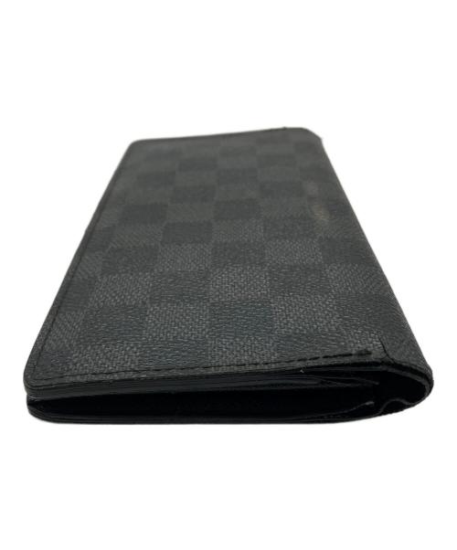 LOUIS VUITTON（ルイ ヴィトン）LOUIS VUITTON (ルイ ヴィトン) ダミエ・グラフィット ポルトフォイユ・ブラザ ブラックの古着・服飾アイテム