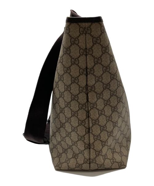 GUCCI（グッチ）GUCCI (グッチ) 	GGスプリーム ベージュ×ブラウンの古着・服飾アイテム