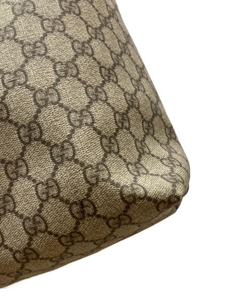 GUCCI（グッチ）GUCCI (グッチ) 	GGスプリーム ベージュ×ブラウンの古着・服飾アイテム