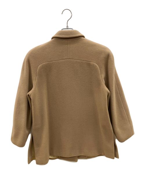 VALENTINO MISS V（ヴァレンティノ ミスV）VALENTINO MISS V (ヴァレンティノ ミスV) ウールダブルコート キャメル サイズ:46の古着・服飾アイテム