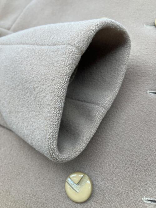 VALENTINO MISS V（ヴァレンティノ ミスV）VALENTINO MISS V (ヴァレンティノ ミスV) ウールダブルコート キャメル サイズ:46の古着・服飾アイテム