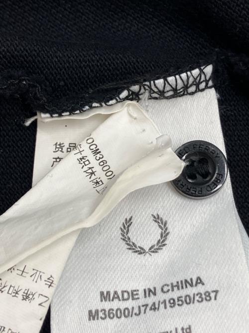 FRED PERRY（フレッドペリー）FRED PERRY (フレッドペリー) ポロシャツ ブラック サイズ:Ｍの古着・服飾アイテム