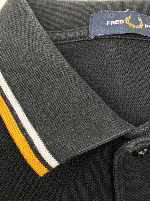 FRED PERRY（フレッドペリー）FRED PERRY (フレッドペリー) ポロシャツ ブラック サイズ:Ｍの古着・服飾アイテム