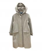 PAUL SMITHポールスミス）の古着「ウールフーデッドコート」｜グレー