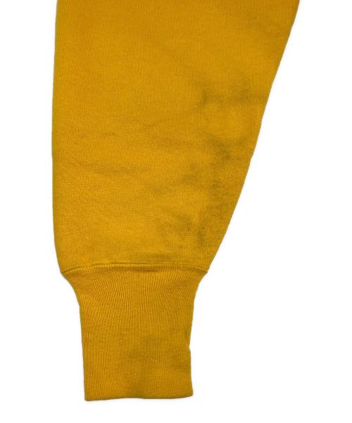 Champion REVERSE WEAVE（チャンピオン リバース ウィーブ）Champion REVERSE WEAVE (チャンピオン リバース ウィーブ) 90sクルーネックスウェット 刺繍タグ 古着 イエロー サイズ:Ｍの古着・服飾アイテム