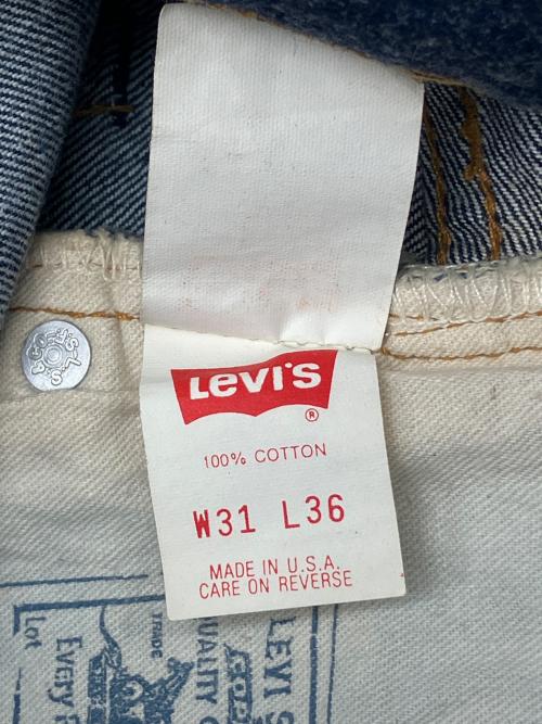 LEVI'S（リーバイス）LEVI'S (リーバイス) 90s 501デニムパンツ 1994年製 釦裏555 ビッグE インディゴ サイズ:W31×L36の古着・服飾アイテム