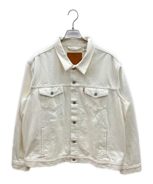 LEVI'S（リーバイス）LEVI'S (リーバイス) トラッカージャケット ホワイト サイズ:XLの古着・服飾アイテム