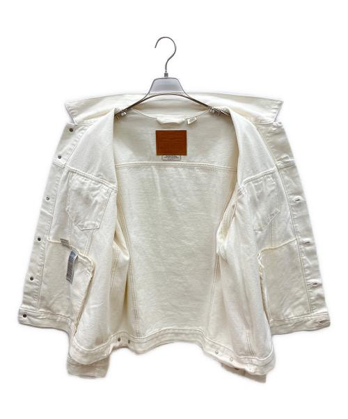 LEVI'S（リーバイス）LEVI'S (リーバイス) トラッカージャケット ホワイト サイズ:XLの古着・服飾アイテム