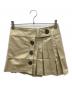 BURBERRY BLUE LABEL（バーバリーロンドンブルーレーベル）の古着「ミニスカート」｜カーキ