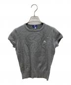 BURBERRY BLUE LABELバーバリーロンドンブルーレーベル）の古着「薄手ニット　Y2K」｜グレー