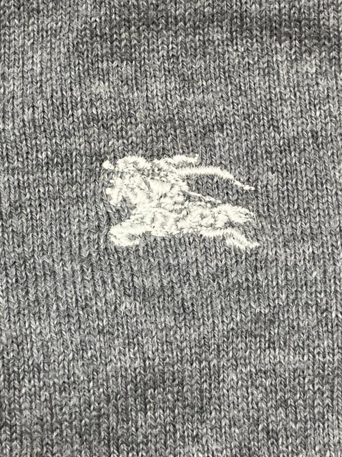 BURBERRY BLUE LABEL（バーバリー ブルー レーベル）BURBERRY BLUE LABEL (バーバリーロンドンブルーレーベル) 薄手ニット　Y2K グレー サイズ:38 未使用品の古着・服飾アイテム