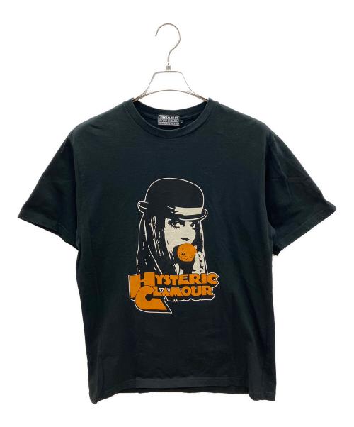 Hysteric Glamour（ヒステリックグラマー）Hysteric Glamour (ヒステリックグラマー) HYS PLUS Tシャツ ブラック サイズ:Lの古着・服飾アイテム