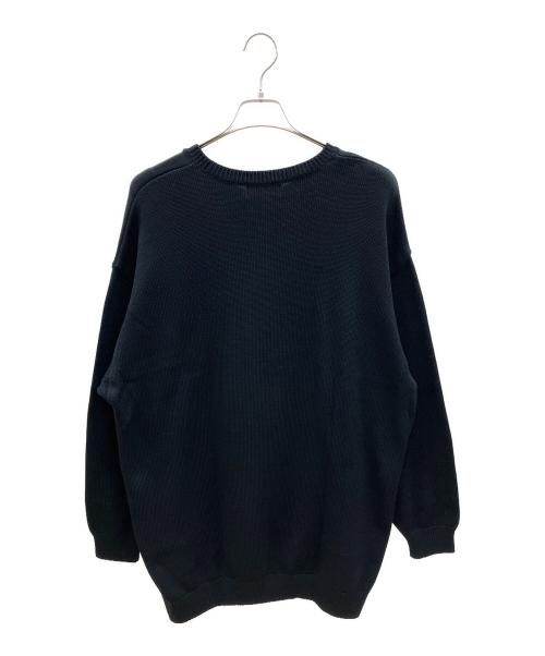 Hysteric Glamour（ヒステリックグラマー）Hysteric Glamour (ヒステリックグラマー) 厚手ニットワンピース　GUMI BEARジャカード ワンピース　24AW ブラック サイズ:FREE 未使用品の古着・服飾アイテム