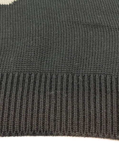 Hysteric Glamour（ヒステリックグラマー）Hysteric Glamour (ヒステリックグラマー) 厚手ニットワンピース　GUMI BEARジャカード ワンピース　24AW ブラック サイズ:FREE 未使用品の古着・服飾アイテム