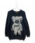 Hysteric Glamour（ヒステリックグラマー）の古着「厚手ニットワンピース　GUMI BEARジャカード ワンピース　24AW」｜ブラック