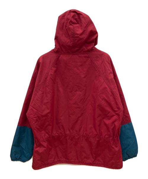 L.L.Bean（エルエルビーン）L.L.Bean (エルエルビーン) 80sアノラックパーカー レッド×ブルー サイズ:Lの古着・服飾アイテム