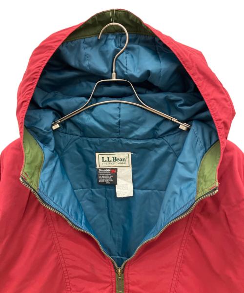 L.L.Bean（エルエルビーン）L.L.Bean (エルエルビーン) 80sアノラックパーカー レッド×ブルー サイズ:Lの古着・服飾アイテム