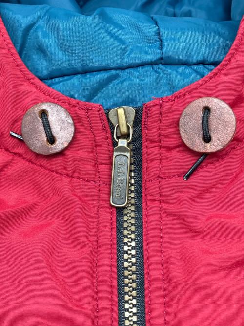 L.L.Bean（エルエルビーン）L.L.Bean (エルエルビーン) 80sアノラックパーカー レッド×ブルー サイズ:Lの古着・服飾アイテム