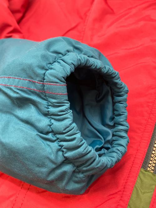 L.L.Bean（エルエルビーン）L.L.Bean (エルエルビーン) 80sアノラックパーカー レッド×ブルー サイズ:Lの古着・服飾アイテム