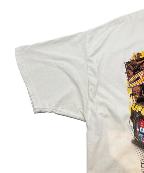 HASE AUTHENTICS（ハセ オーセンティックス）HASE AUTHENTICS (ハセ オーセンティックス) 00sプリントTシャツ　古着 ホワイト サイズ:XLの古着・服飾アイテム