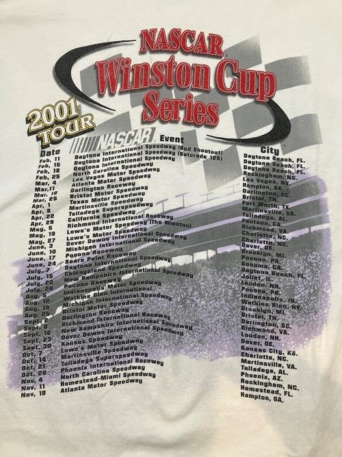 HASE AUTHENTICS（ハセ オーセンティックス）HASE AUTHENTICS (ハセ オーセンティックス) 00sプリントTシャツ　古着 ホワイト サイズ:XLの古着・服飾アイテム