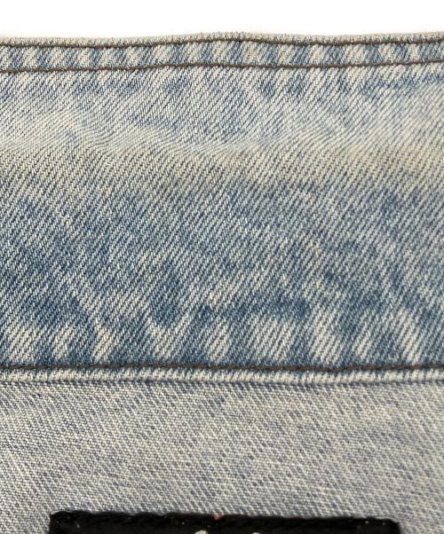 HARLEY-DAVIDSON（ハーレーダビッドソン）HARLEY-DAVIDSON (ハーレーダビッドソン) デニムベスト　	90's-00's スカイブルー サイズ:Ｍの古着・服飾アイテム