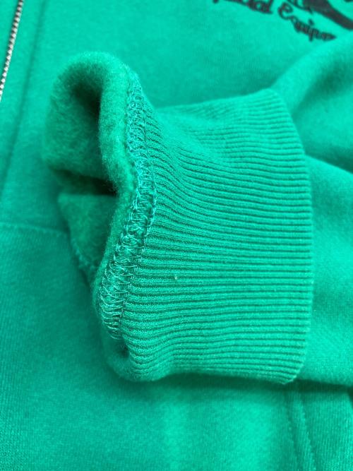 AVIREX（アヴィレックス）AVIREX (アヴィレックス) ジップパーカー グリーン サイズ:Lの古着・服飾アイテム