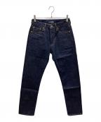 JAPAN BLUE JEANSジャパンブルージーンズ）の古着「デニムパンツ　クラシックストレートモデル 14.8oz ハードデニム セルヴィッチ」｜インディゴ