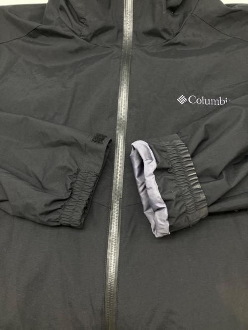 Columbia（コロンビア）Columbia (コロンビア) マウンテンパーカー ブラック×グレー サイズ:Ｍの古着・服飾アイテム