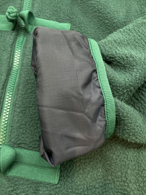Snow peak（スノーピーク）Snow peak (スノーピーク) ボアジャケット　JOURNAL STANDARD 別注 グリーン×ネイビー サイズ:Ｍの古着・服飾アイテム