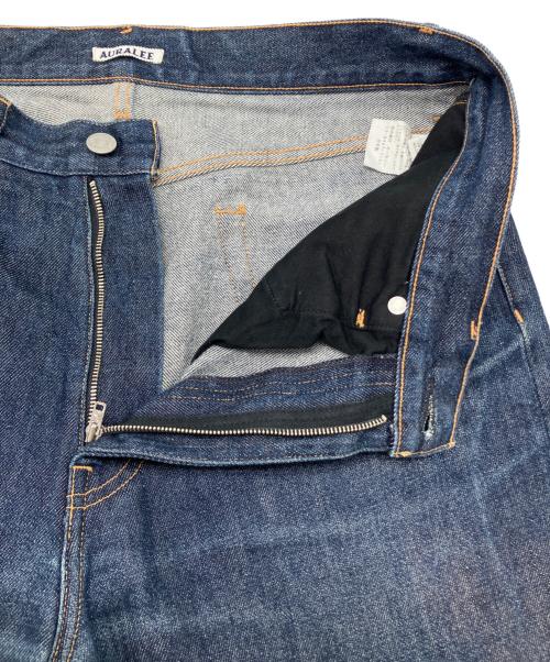 AURALEE（オーラリー）AURALEE (オーラリー) デニムパンツ　HARD TWIST DENIM 5P PANTS インディゴ サイズ:32の古着・服飾アイテム