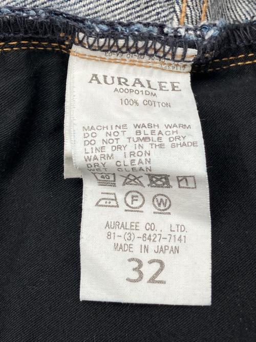 AURALEE（オーラリー）AURALEE (オーラリー) デニムパンツ　HARD TWIST DENIM 5P PANTS インディゴ サイズ:32の古着・服飾アイテム