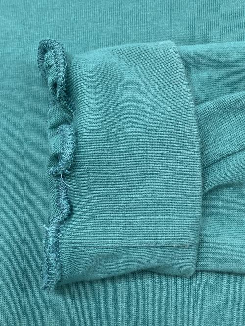 AURALEE（オーラリー）AURALEE (オーラリー) 長袖カットソー　LUSTER PLAITING L/S TEE グリーン サイズ:3の古着・服飾アイテム