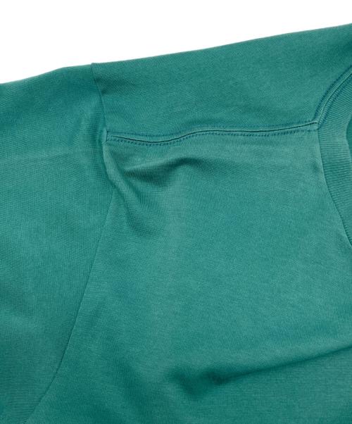 AURALEE（オーラリー）AURALEE (オーラリー) 長袖カットソー　LUSTER PLAITING L/S TEE グリーン サイズ:3の古着・服飾アイテム