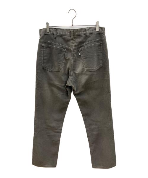 LEVI'S（リーバイス）LEVI'S (リーバイス) 80sコーデュロイパンツ 1985年5月製 釦裏536 白タブ 古着　 グレー サイズ:W36×L30の古着・服飾アイテム