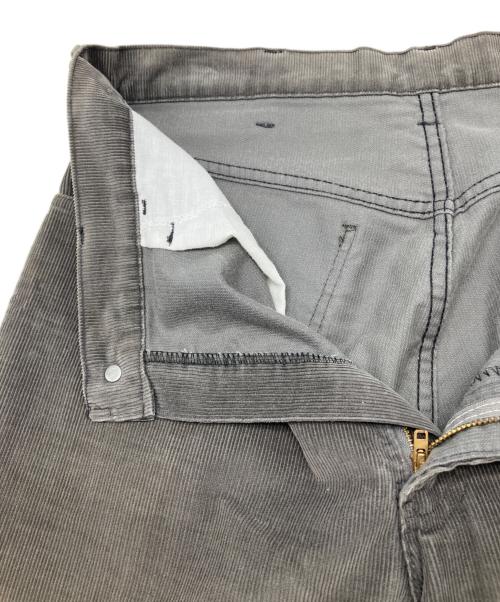LEVI'S（リーバイス）LEVI'S (リーバイス) 80sコーデュロイパンツ 1985年5月製 釦裏536 白タブ 古着　 グレー サイズ:W36×L30の古着・服飾アイテム