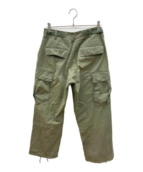 US ARMY（ユーエスアーミー）US ARMY (ユーエスアーミー) ジャングルファティーグパンツ　古着 カーキ サイズ:W27~31インチの古着・服飾アイテム
