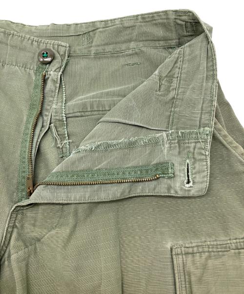 US ARMY（ユーエスアーミー）US ARMY (ユーエスアーミー) ジャングルファティーグパンツ　古着 カーキ サイズ:W27~31インチの古着・服飾アイテム