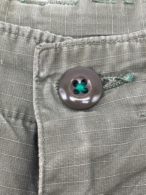 US ARMY（ユーエスアーミー）US ARMY (ユーエスアーミー) ジャングルファティーグパンツ　古着 カーキ サイズ:W27~31インチの古着・服飾アイテム