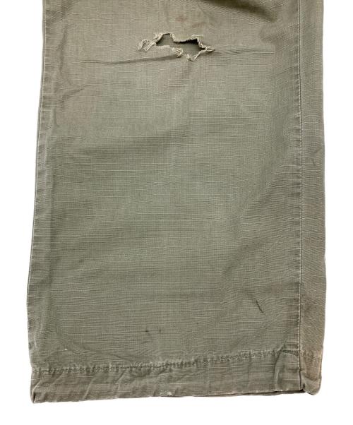 US ARMY（ユーエスアーミー）US ARMY (ユーエスアーミー) ジャングルファティーグパンツ　古着 カーキ サイズ:W27~31インチの古着・服飾アイテム