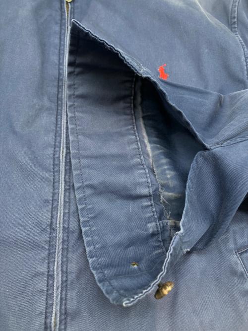 POLO RALPH LAUREN（ポロ・ラルフローレン）POLO RALPH LAUREN (ポロ・ラルフローレン) 90sスイングトップ　三角タグ　古着 ネイビー サイズ:Ｍの古着・服飾アイテム