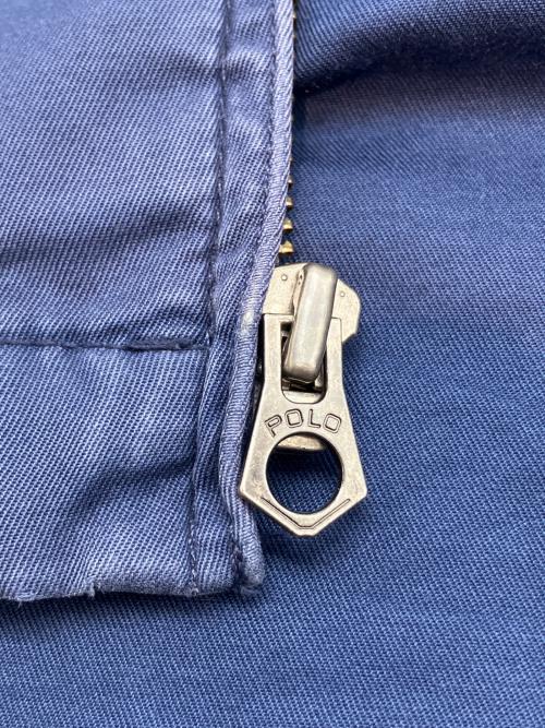 POLO RALPH LAUREN（ポロ・ラルフローレン）POLO RALPH LAUREN (ポロ・ラルフローレン) 90sスイングトップ　三角タグ　古着 ネイビー サイズ:Ｍの古着・服飾アイテム