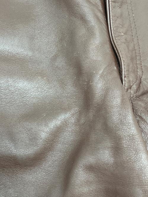 PAUL SMITH（ポールスミス）PAUL SMITH (ポールスミス) レザーパンツ ブラウン サイズ:29の古着・服飾アイテム