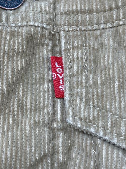 LEVI'S（リーバイス）LEVI'S (リーバイス) 00s襟ボアコーデュロイジャケット 2005年9月製 古着 ベージュ サイズ:Ｍの古着・服飾アイテム